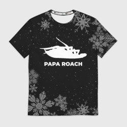 Мужская футболка 3D Снежный Papa Roach