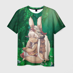 Мужская футболка 3D Nanachi - made in abyss