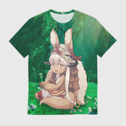 Мужская футболка 3D Nanachi - made in abyss