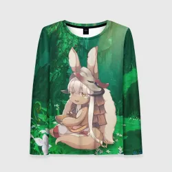 Женский лонгслив 3D Nanachi - made in abyss