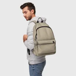 Рюкзак 3D Safari соломенный с сильным оттенком льна и тоном жемчуга - фото 2