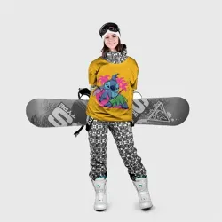 Накидка на куртку 3D Танец Стича - фото 2