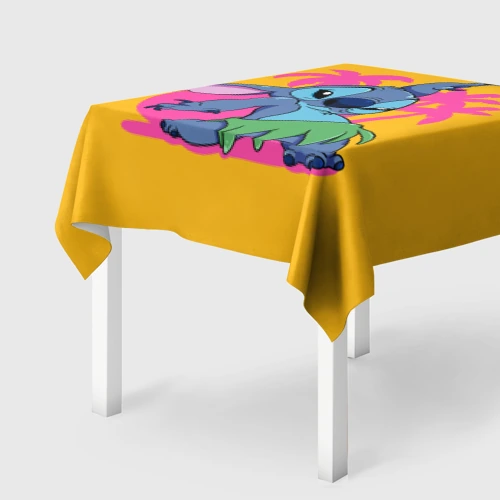 Скатерть 3D Танец Стича
