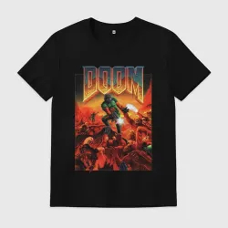 Мужская футболка хлопок The ultimate Doom