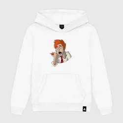 Женская толстовка хлопок Нервный диспетчер из Каламбур: Крутое пике