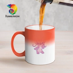 Кружка хамелеон Эксперемент 626 Ангел Лило и Стич