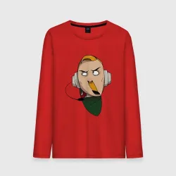 Мужской лонгслив хлопок Заикающийся радист Морзе из Каламбур: Крутое пике 