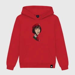 Женская толстовка хлопок Невозмутимая Стюардесса из Каламбур: Крутое пике