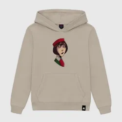 Женская толстовка хлопок Невозмутимая Стюардесса из Каламбур: Крутое пике