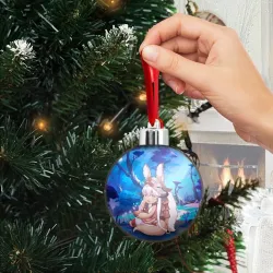 Ёлочный шар Nanachi in night forest  - фото 2