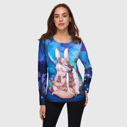 Женский лонгслив 3D Nanachi in night forest  - фото 2