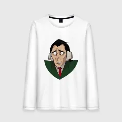 Мужской лонгслив хлопок Дринкинс из Каламбур: Крутое пике