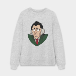 Мужской свитшот oversize без начеса хлопок Дринкинс из Каламбур: Крутое пике