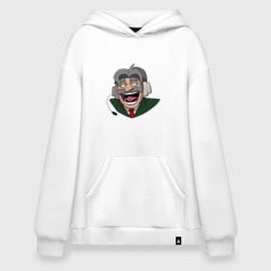 Худи SuperOversize хлопок Неунывающий Командор из Каламбур: Крутое пике