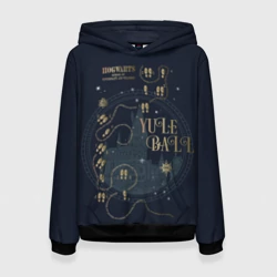Женская толстовка 3D Святочный Бал - Гарри Поттер