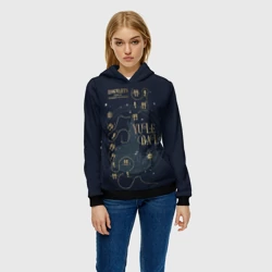 Женская толстовка 3D Святочный Бал - Гарри Поттер - фото 2