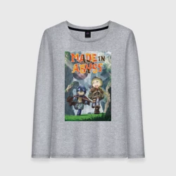 Женский лонгслив хлопок Созданный в бездне - Рег и Рико