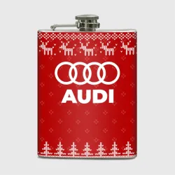 Фляга Новогодний Audi с оленями