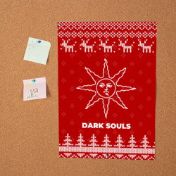 Постер Новогодний Dark Souls с оленями - фото 2