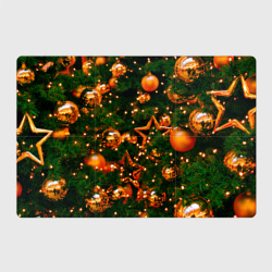 Магнитный плакат 3Х2 Новогодние игрушки на ветках