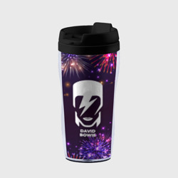 Термокружка-непроливайка Праздничный David Bowie