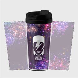 Термокружка-непроливайка Праздничный David Bowie - фото 2