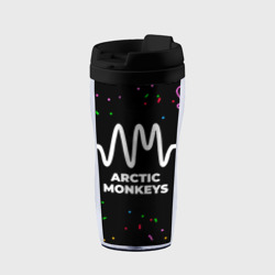 Термокружка-непроливайка Arctic Monkeys конфети