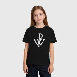 Детская футболка хлопок Powerwolf - logo - фото 2
