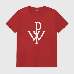 Мужская футболка хлопок Powerwolf - logo