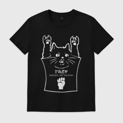 Мужская футболка хлопок Rage Against the Machine - cat rock