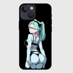 Чехол для iPhone 13 mini Rebecca waifu - Cyberpunk 