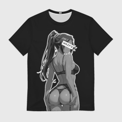 Мужская футболка 3D Секси Йоруичи - Блич