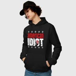 Мужская толстовка хлопок Green Day - american idiot  - фото 2