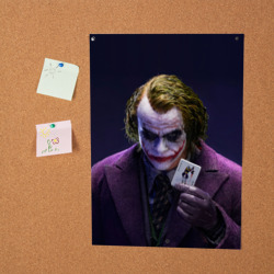 Постер Джокер - Хит Леджер  - фото 2