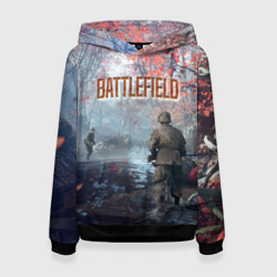 Женская толстовка 3D Battlefield сражение