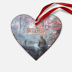 Деревянная игрушка Сердце Battlefield сражение