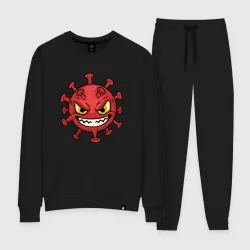 Женский костюм хлопок Коварный вирус