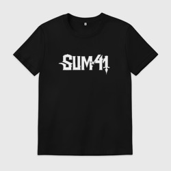 Мужская футболка хлопок Sum41 - logo