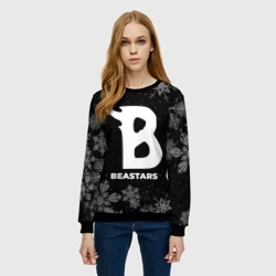 Женский свитшот 3D Снежный Beastars - фото 2