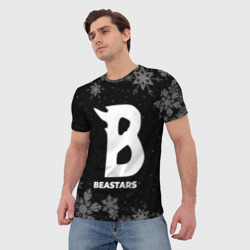 Мужская футболка 3D Снежный Beastars - фото 2