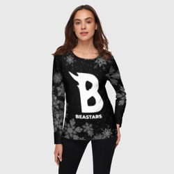 Женский лонгслив 3D Снежный Beastars - фото 2