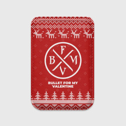 Картхолдер Magsafe магнитный Новогодний Bullet For My Valentine с оленями