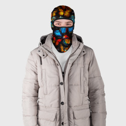 Балаклава 3D Куча бабочек - фото 2