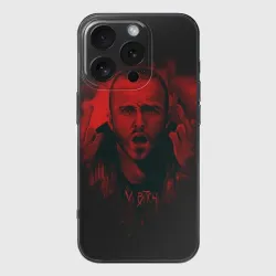 Чехол для iPhone 16 Pro силиконовый с защитой камеры Jesse Pinkman