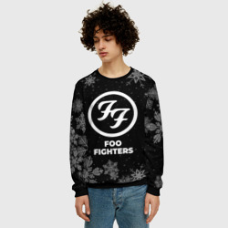 Мужской свитшот 3D Снежный Foo Fighters - фото 2