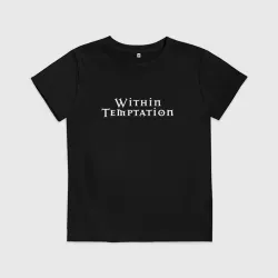 Детская футболка хлопок Within Temptation: logo