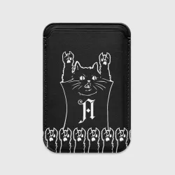 Картхолдер Magsafe магнитный Architects - кот рок