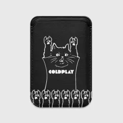 Картхолдер Magsafe магнитный Coldplay: cat rock