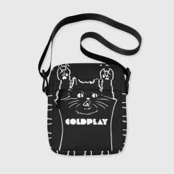 Сумка через плечо 3D Coldplay: cat rock