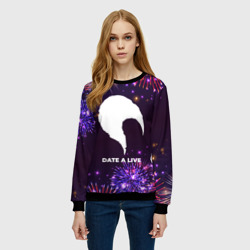 Женский свитшот 3D Праздничный Date A Live - фото 2